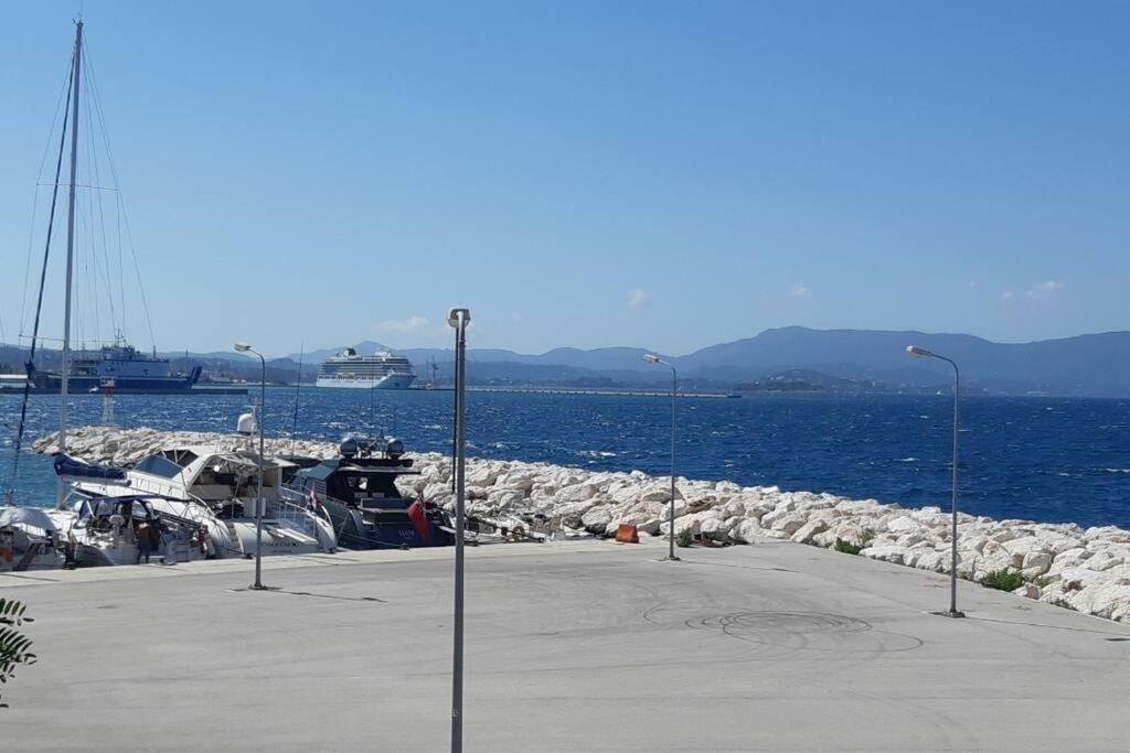 Mouragia Seaside Ground Floor Studio Corfu  Ngoại thất bức ảnh