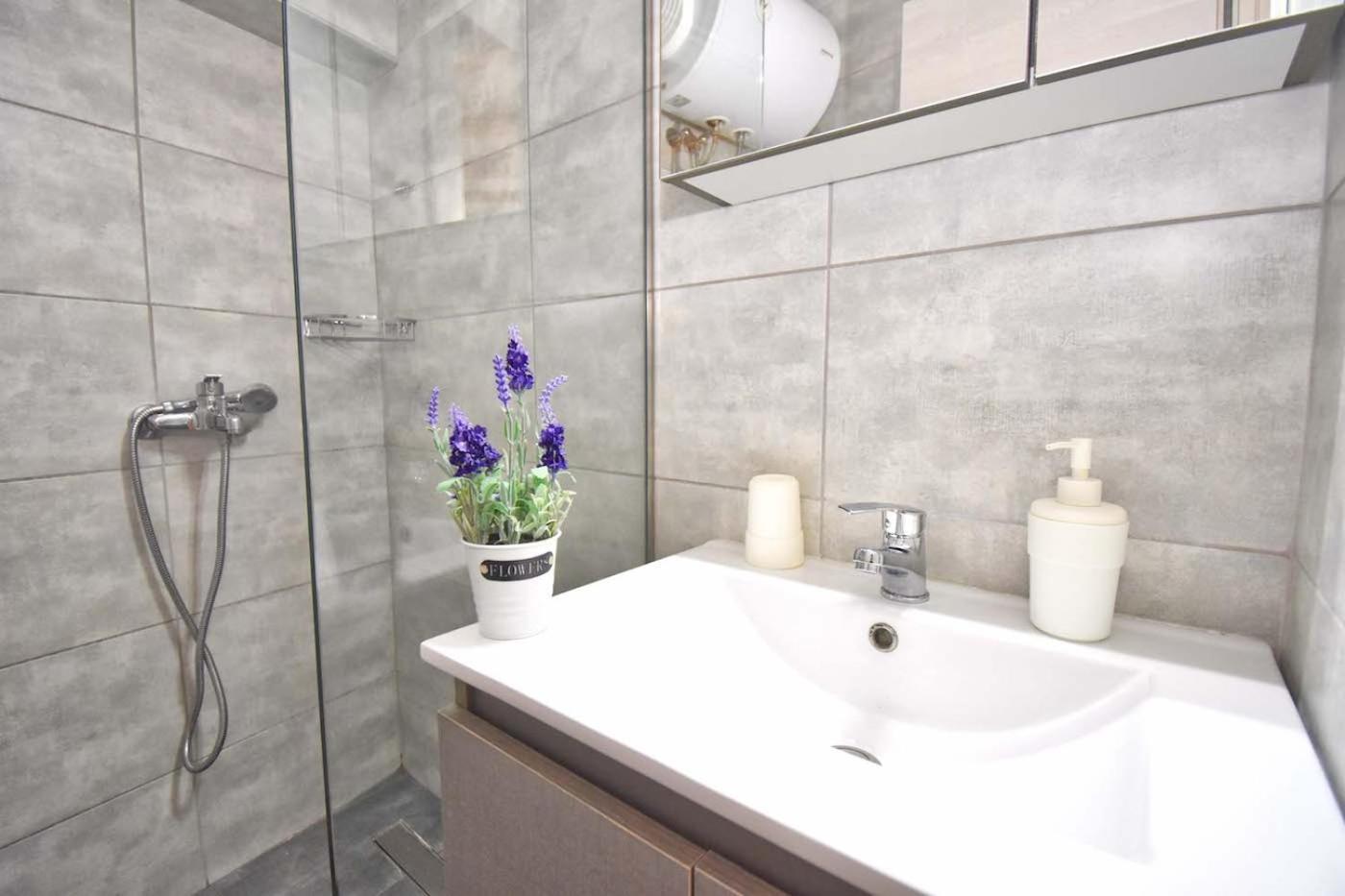 Mouragia Seaside Ground Floor Studio Corfu  Ngoại thất bức ảnh